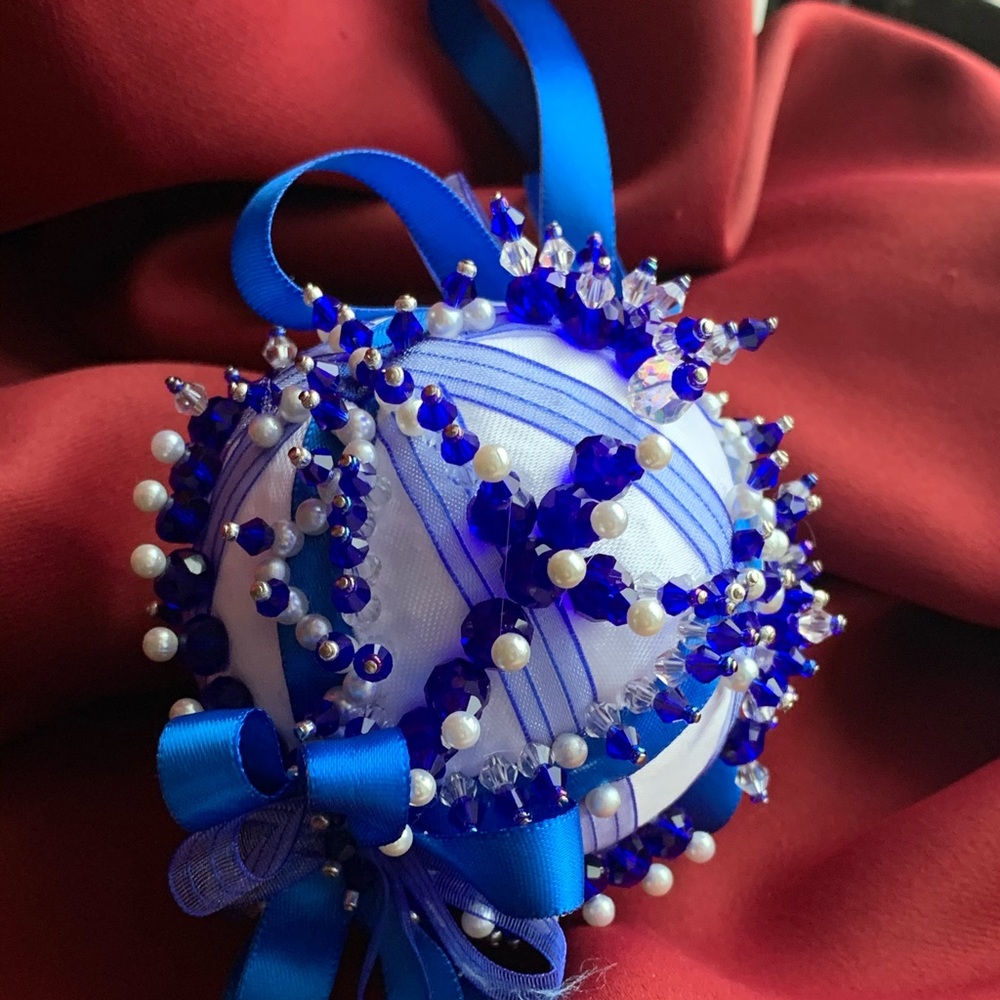 Beaded ornament